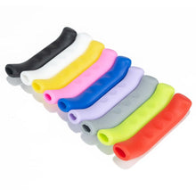将图片加载到图库查看器，Bicycle Handle Bar Grips Cover Brake Handle Mountain Bike Cycling Silicone Anti-slip Handlebar Soft Grip Brake Silicone Covers Sleeves Waterproof Mountain Road Bike Brake Handle Protector
