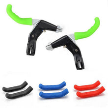 将图片加载到图库查看器，Bicycle Handle Bar Grips Cover Brake Handle Mountain Bike Cycling Silicone Anti-slip Handlebar Soft Grip Brake Silicone Covers Sleeves Waterproof Mountain Road Bike Brake Handle Protector
