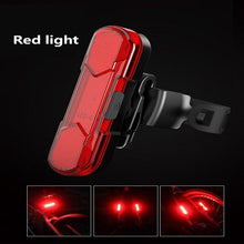 Load image into Gallery viewer, Bicycle Lights Waterproof Riding Rear Light Usb Rechargeable Mountain Bike Headlight Cycling Light Tail-Lamp Bright Bicycle Rear Cycling Safety Flashlight
