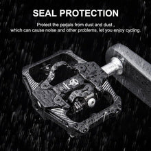 将图片加载到图库查看器，Bicycle Lock Pedal 2 In 1 With Free Cleat For Road Bikes Aluminum Anti-slip Sealed Bearing Lock Accessories Bike Clip In Pedals Cleats Included Suitable For Spin Bike Exercise Bike Indoor Bike
