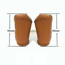 Load image into Gallery viewer, Bicycle Locking Grip Wear-Resistant Leather Non-Slip Grip Cover Mountain Bike Handlebar Lock-on Bike Handlebar Grips Locking Non-Slip-PU Bicycle Handle Grip Widen Holding Surface For Cycling Mountain And Bicycles Accessories
