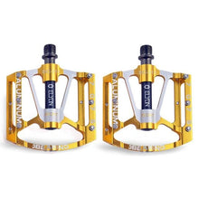 Load image into Gallery viewer, Bicycle pedal Flat Bike Pedals Road 3 Seal Bearings Mountain Bike aluminum Wide Platform Mountain Bike Pedals Flat Bicycle Pedals Lightweight Road Bike Pedals Fiber Sealed Bearing Flat Pedals
