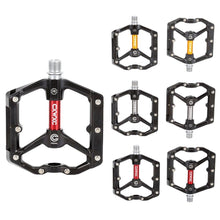 将图片加载到图库查看器，Bicycle Pedal Wear Resistance Anti Slip Aluminum Alloy Frame Safe High Lubrication Bike Accessories For Mountain Aluminum Alloy Bicycle Pedals Mountain Bike Pedal With Removable Anti-Skid Nails
