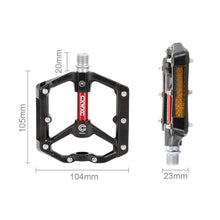 将图片加载到图库查看器，Bicycle Pedal Wear Resistance Anti Slip Aluminum Alloy Frame Safe High Lubrication Bike Accessories For Mountain Aluminum Alloy Bicycle Pedals Mountain Bike Pedal With Removable Anti-Skid Nails
