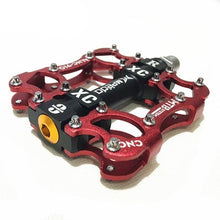 将图片加载到图库查看器，Bicycle Pedals Sealed 2 Bearing Cleats Pegs Road Mountain Bike Pedal Aluminum Alloy Anti-slip Cycling Parts Mountain Bike Pedals Bicycle Flat Pedals Aluminum Sealed Bearing Lightweight Platform For Road Mountain
