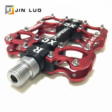 将图片加载到图库查看器，Bicycle Pedals Sealed 2 Bearing Cleats Pegs Road Mountain Bike Pedal Aluminum Alloy Anti-slip Cycling Parts Mountain Bike Pedals Bicycle Flat Pedals Aluminum Sealed Bearing Lightweight Platform For Road Mountain
