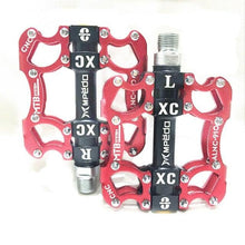 将图片加载到图库查看器，Bicycle Pedals Sealed 2 Bearing Cleats Pegs Road Mountain Bike Pedal Aluminum Alloy Anti-slip Cycling Parts Mountain Bike Pedals Bicycle Flat Pedals Aluminum Sealed Bearing Lightweight Platform For Road Mountain
