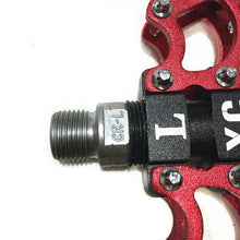 将图片加载到图库查看器，Bicycle Pedals Sealed 2 Bearing Cleats Pegs Road Mountain Bike Pedal Aluminum Alloy Anti-slip Cycling Parts Mountain Bike Pedals Bicycle Flat Pedals Aluminum Sealed Bearing Lightweight Platform For Road Mountain
