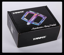 将图片加载到图库查看器，Bicycle pedals Ultralight Aluminum Alloy Colorful Hollow Anti-Skid Bearing Mountain Bike Foot pedal Pedals Aluminum Road Bike Pedals Sealed Bearing Bicycle Lightweight Platform Flat Pedals For Road Bikes
