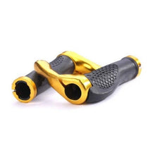 Load image into Gallery viewer, Bicycle Skid-Proof Grips Bicycle Grip Handlebar End Cap Aluminium Alloy Lock Mountain Handle Bar Grip Anti-Skid Rubber Ergonomic Anti-slip Handlebar Grips For Bicycle Mountain Bike Handle Bar With Non-Slip Grip
