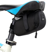 将图片加载到图库查看器，Bicycle Waterproof Bag Bike Waterproof Storage Bag Seat Cycling Pouch Bag Accessories Bike Bag Bicycle Bag Under Seat Water Resistant Bike Pouch Pack For Mountain Road Bikes For Storage Cycling Accessories Tool
