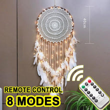 Load image into Gallery viewer, Big Dream Catcher Hanging/Light Decoration Dream Catcher Moon Dream Catcher Room Home Decor Dream Catcher Gifts For Mom Friends Women Girls Wall Decor Bedroom Decoration
