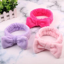 Load image into Gallery viewer, Big Soft Elastic Hairbands SPA Bath Shower Make Up Wash Face Headband Girls Hair Band Women Hair Accessories
