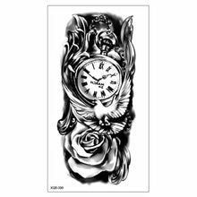 将图片加载到图库查看器，Big Tiger Lion Waterproof Temporary Sticker Tattoo Arm Legs Fake Tattoo Stickers For Adults Realistic Luxury Design For Mens Womens
