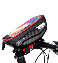 Load image into Gallery viewer, Bike Bag Frame Front Top Tube Waterproof Hard Shell Cycling Bag Touch Screen Phone Case Bicycle Accessories Bike Phone Mount Bag Cycling Waterproof Front Frame Top Tube Handlebar Bag With Touch Screen Holder Case
