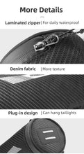 Load image into Gallery viewer, Bike Bag Front Bicycle Portable Handlebar Multi-purpose Large Capacity Backpack Road Cycling Frame Tube Bag Bike Handlebar Bag Front Frame Bag Bike Basket Storage Bag Bicycle Top Tube Bag Lightweight With Shoulder Straps For Road Mountain Bike Cycling
