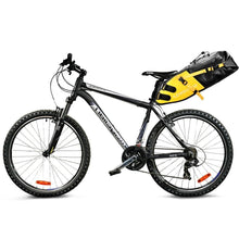 将图片加载到图库查看器，Bike Bag Waterproof Large Capacity Bicycle Bag Cycling Foldable Road Trunk Bike Packing Large Bike Bags Waterproof Bike Bag Under Seat Roll Up Cycling Rear Tail Pack Black 13L
