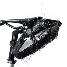 将图片加载到图库查看器，Bike Bag Waterproof Large Capacity Bicycle Bag Cycling Foldable Road Trunk Bike Packing Large Bike Bags Waterproof Bike Bag Under Seat Roll Up Cycling Rear Tail Pack Black 13L
