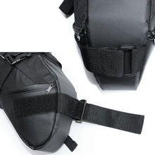 将图片加载到图库查看器，Bike Bag Waterproof Large Capacity Bicycle Bag Cycling Foldable Road Trunk Bike Packing Large Bike Bags Waterproof Bike Bag Under Seat Roll Up Cycling Rear Tail Pack Black 13L
