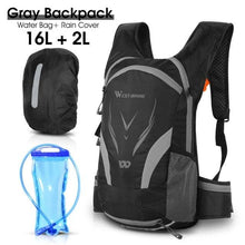 将图片加载到图库查看器，Bike Bags Portable Waterproof Backpack Cycling Water Bag Outdoor Sport Climbing Hiking Pouch Hydration Backpack  Bike Backpack  Mountain Biking Daypack Cycling Hiking Bicycle 10L
