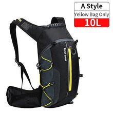 将图片加载到图库查看器，Bike Bags Portable Waterproof Backpack Cycling Water Bag Outdoor Sport Climbing Hiking Pouch Hydration Backpack  Bike Backpack  Mountain Biking Daypack Cycling Hiking Bicycle 10L
