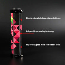 将图片加载到图库查看器，Bike Handlebar Grips Lock On Bicycle Grips MTB Gel Silicone Mountain Bike Cycling Handle Bar Grips Non-slip Lock-on Bicycle Hand Bike Grips For Mountain Bike Scooter
