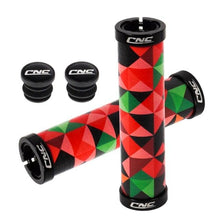 将图片加载到图库查看器，Bike Handlebar Grips Lock On Bicycle Grips MTB Gel Silicone Mountain Bike Cycling Handle Bar Grips Non-slip Lock-on Bicycle Hand Bike Grips For Mountain Bike Scooter
