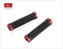 Load image into Gallery viewer, Bike Road Cycling Bicycle Handlebar Cover Grips Soft Rubber Anti-Slip Bike Handle Grip Lock Bar Non-Slip-Rubber Bicycle Handle Grip With Aluminum Lock Bike Grip For Scooter Cruiser Tricycle Wheel Chair Mountain Road Urban Foldable Bike
