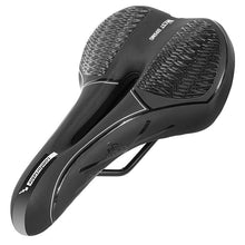 将图片加载到图库查看器，Bike Saddle Mountain Road Bike Seat PU Leather Gel Filled Cycling Cushion Comfortable Shockproof Bicycle Saddle Seat Cushion For Men Comfort Bike Saddle Anti-Slip Bicycle Saddle Waterproof Bicycle Seat For Mountain Bike Seat
