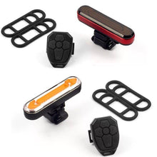 将图片加载到图库查看器，Bike Taillight USB Remote Wireless Controlling Bike Rear Lamp Turn Signal Light LED Bicycle Remote Control Bike Tail Light Bicycle Light Safety Warning Bike Brake Rear Light Safety Warning Cycling Light

