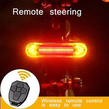 将图片加载到图库查看器，Bike Taillight USB Remote Wireless Controlling Bike Rear Lamp Turn Signal Light LED Bicycle Remote Control Bike Tail Light Bicycle Light Safety Warning Bike Brake Rear Light Safety Warning Cycling Light
