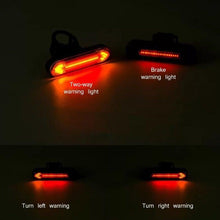 将图片加载到图库查看器，Bike Taillight USB Remote Wireless Controlling Bike Rear Lamp Turn Signal Light LED Bicycle Remote Control Bike Tail Light Bicycle Light Safety Warning Bike Brake Rear Light Safety Warning Cycling Light
