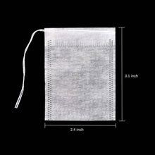 Load image into Gallery viewer, Biodegradable Tea Filter Bags
