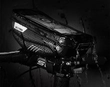Load image into Gallery viewer, Black Bike Bag Frame Front Top Tube Cycling Bag Waterproof Phone Case Touchscreen Bag  Pack Bicycle Accessories Bike Bicycle Bag Waterproof Bike Phone Mount Bag Front Frame Top Tube Handlebar Bag Touch Screen Holder Case For Cell Phones 6.6in
