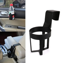 Load image into Gallery viewer, Black Car Drink Holder Beverage Bottle Cup Mounts Holders Special Drink Holder Adjust The Size Holder Drinks Bottle Water Cups Extendable Cup Holder Organizer Cup Holder Drink Pocket Water Bottle Mount Stand Coffee Drinks Car Accessories Back Seat Table
