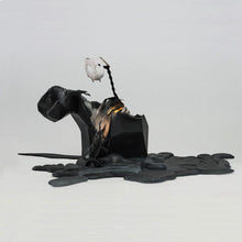 将图片加载到图库查看器，Black Cat Candle Cat Skeleton Candle Unveil Skeleton When Burning Cool And Unique Gifts For Animal Lovers Cat Gifts Cat Lovers Gift Pet Candle Handmade Candle Craft Candle With skeleton Christmas New Year Decoration Gift
