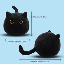将图片加载到图库查看器，Black Cat Plush Toy
