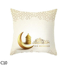 将图片加载到图库查看器，Black Gold Decor Pillow Case Ramadan Cushion Cover Pattern Decorative Cushion Pillowcase Stylish Pillow Home Decor Pillowcover
