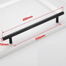 Load image into Gallery viewer, Black Golden Cupboard Handle Brushed Stainless Steel Kitchen Cabinet Door Knob Furniture Drawer Pull Hardware Pulls  Bar Handle  Furniture Handle Drawer Pull Hardware Stainless Steel Kitchen Drawer Pulls Cabinet Handles
