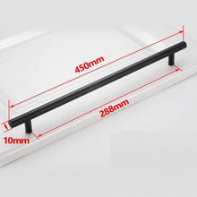 Load image into Gallery viewer, Black Golden Cupboard Handle Brushed Stainless Steel Kitchen Cabinet Door Knob Furniture Drawer Pull Hardware Pulls  Bar Handle  Furniture Handle Drawer Pull Hardware Stainless Steel Kitchen Drawer Pulls Cabinet Handles
