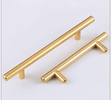 将图片加载到图库查看器，Black Golden Cupboard Handle Brushed Stainless Steel Kitchen Cabinet Door Knob Furniture Handle Drawer Pull Hardware Stainless Steel Kitchen Drawer Pulls Cabinet Handles
