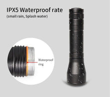 Load image into Gallery viewer, Black Light Flashlight UV Flashlight Super Bright LED Tactical Flashlights 1200 Lumen Rechargeable LED Zoomable UV Torch Waterproof Flashlight Lamp For Pet Urine Stains Detection/Camping
