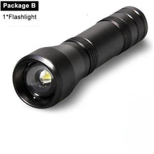 Load image into Gallery viewer, Black Light Flashlight UV Flashlight Super Bright LED Tactical Flashlights 1200 Lumen Rechargeable LED Zoomable UV Torch Waterproof Flashlight Lamp For Pet Urine Stains Detection/Camping
