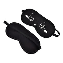 Load image into Gallery viewer, Black Lightweight Sleeping Travel Eye Mask Nap Sleep Eye Patch Comfortable Elegant Sleep Eye Mask Design Blindfold
