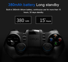 将图片加载到图库查看器，Black Portable 2.4G Wireless Bluetooth Mobile Trigger Joystick Game Console Controller Compatible With PC Laptop Tablets
