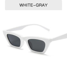 Load image into Gallery viewer, Black Rectangle Sunglasses For Women Retro Driving Glasses Vintage Fashion Style Cat Eye Sunglasses Women Small Cool Sun Glasses Luxury Eyewear
