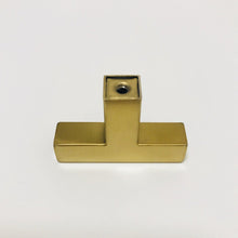 Load image into Gallery viewer, Black Silver Gold Cabinet Handle Square Furniture Hardware Stainless Steel Kitchen Door Knobs Cupboard Wardrobe Drawer Pulls  Square Bar Cabinet Pull Drawer Handle Stainless Steel Modern Hardware For Kitchen And Bathroom Cabinets
