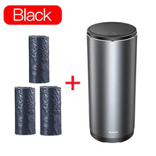 Load image into Gallery viewer, Black Small Trash Bin Garbage Can For Car Waste Rubbish Basket Organizer Storage Holder Car Accessories

