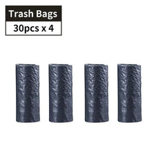 Load image into Gallery viewer, Black Small Trash Bin Garbage Can For Car Waste Rubbish Basket Organizer Storage Holder Car Accessories
