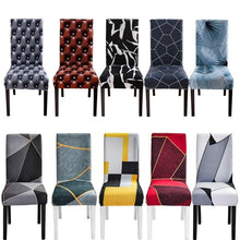 Load image into Gallery viewer, Black Spandex elastic wedding Chair Covers Anti-dirty housse de chaise office hotel chair cover seat  Chair Covers Protector Seat Case Chair Cover Seat Protector Super Fit Slipcover Stretch Removable Washable
